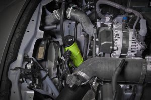 Subaru BRZ Coolant Overflow Tank - Perrin Performance - Neon Yellow - `13-`25